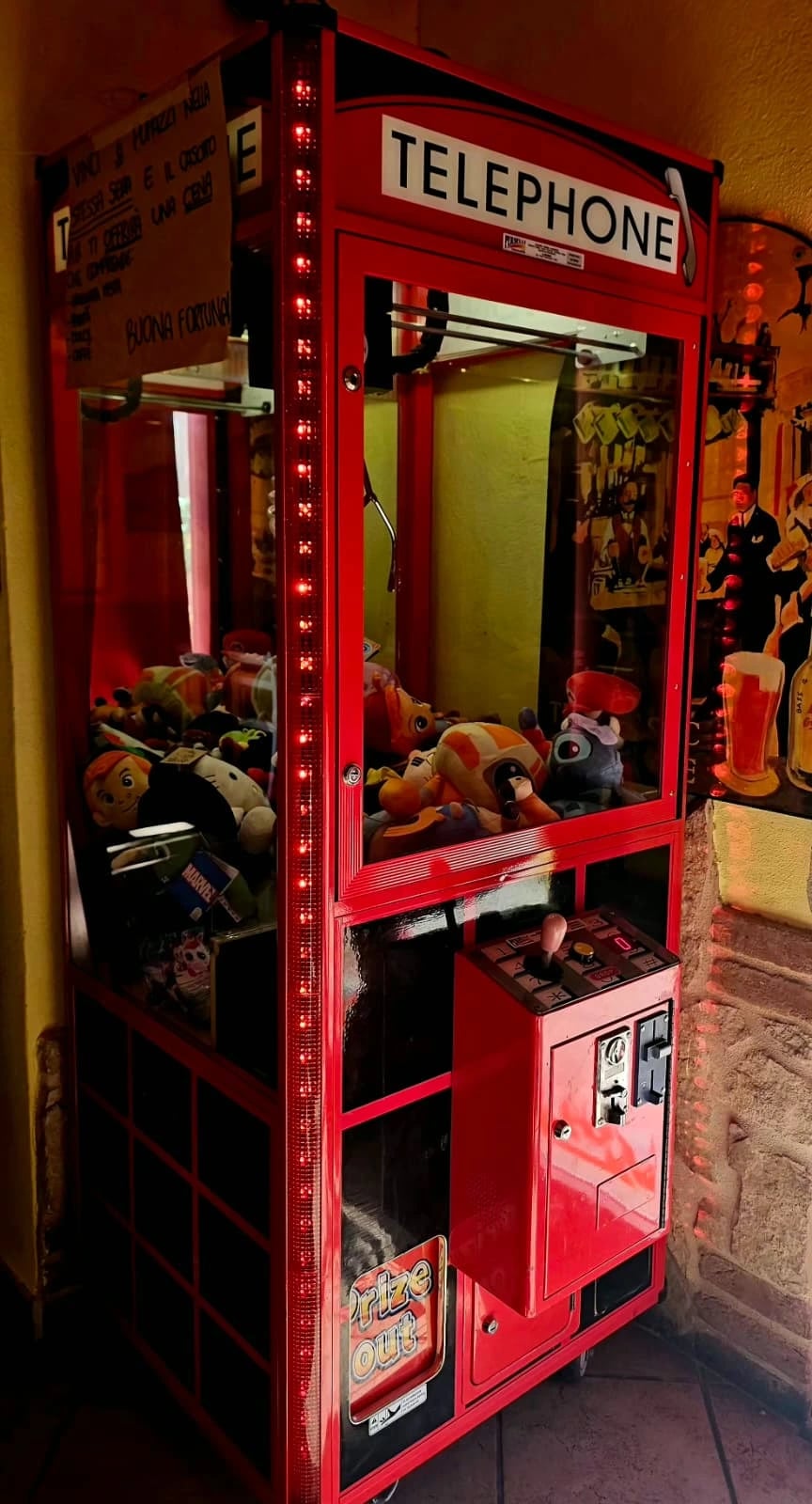 La pesca dei peluche
